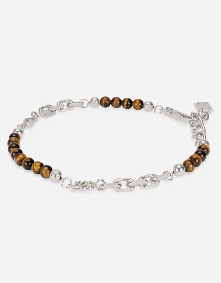 Metal choker with stones - 2