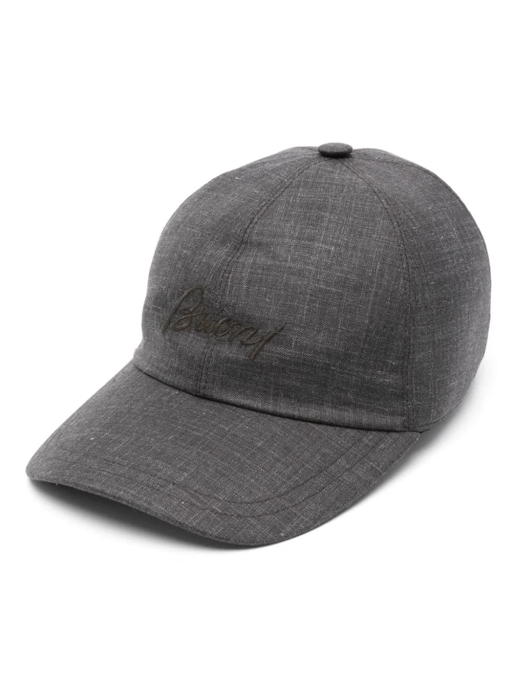 logo-embroidered cap - 1