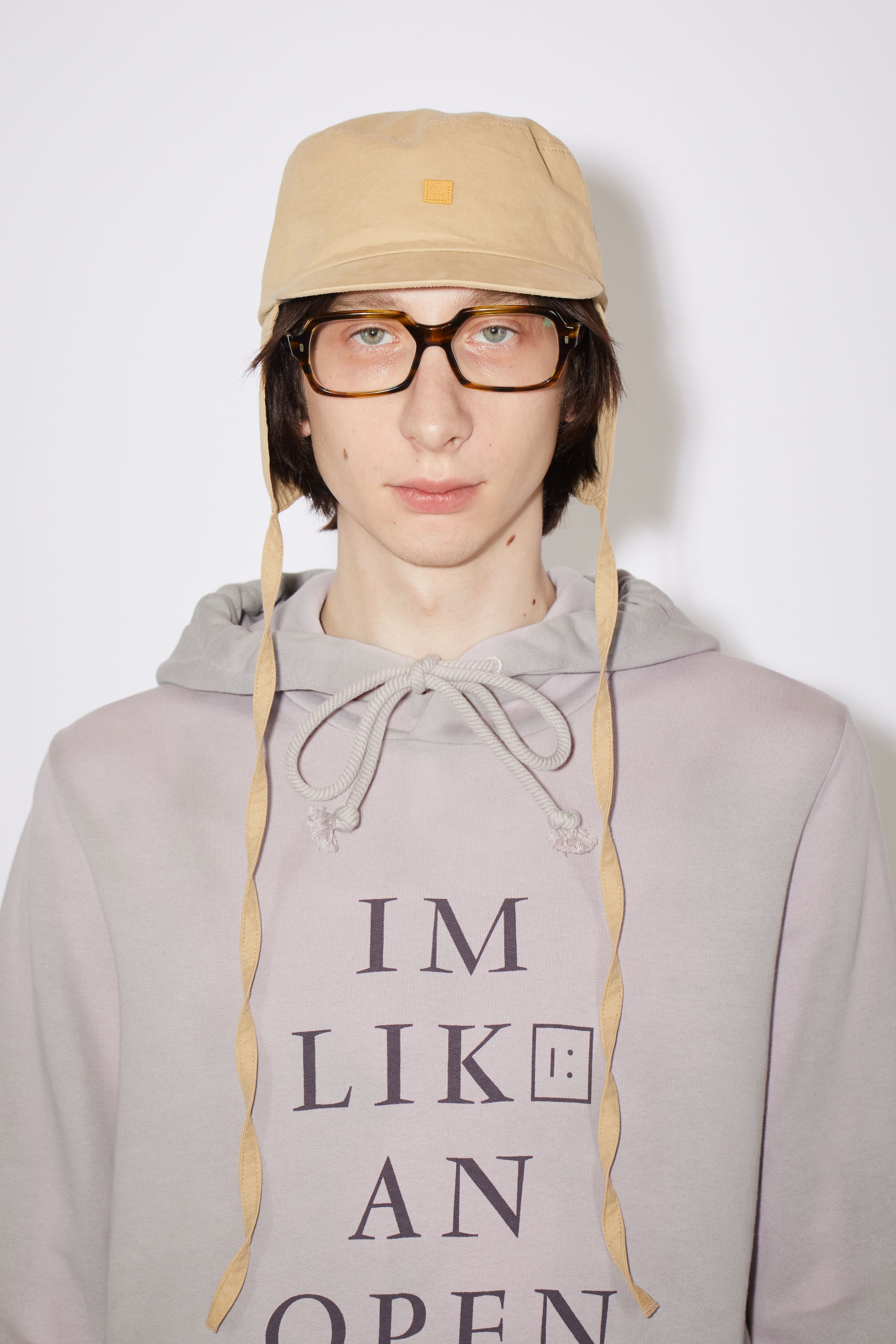 Heat reactive hooded sweatshirt - Grey/purple - 5