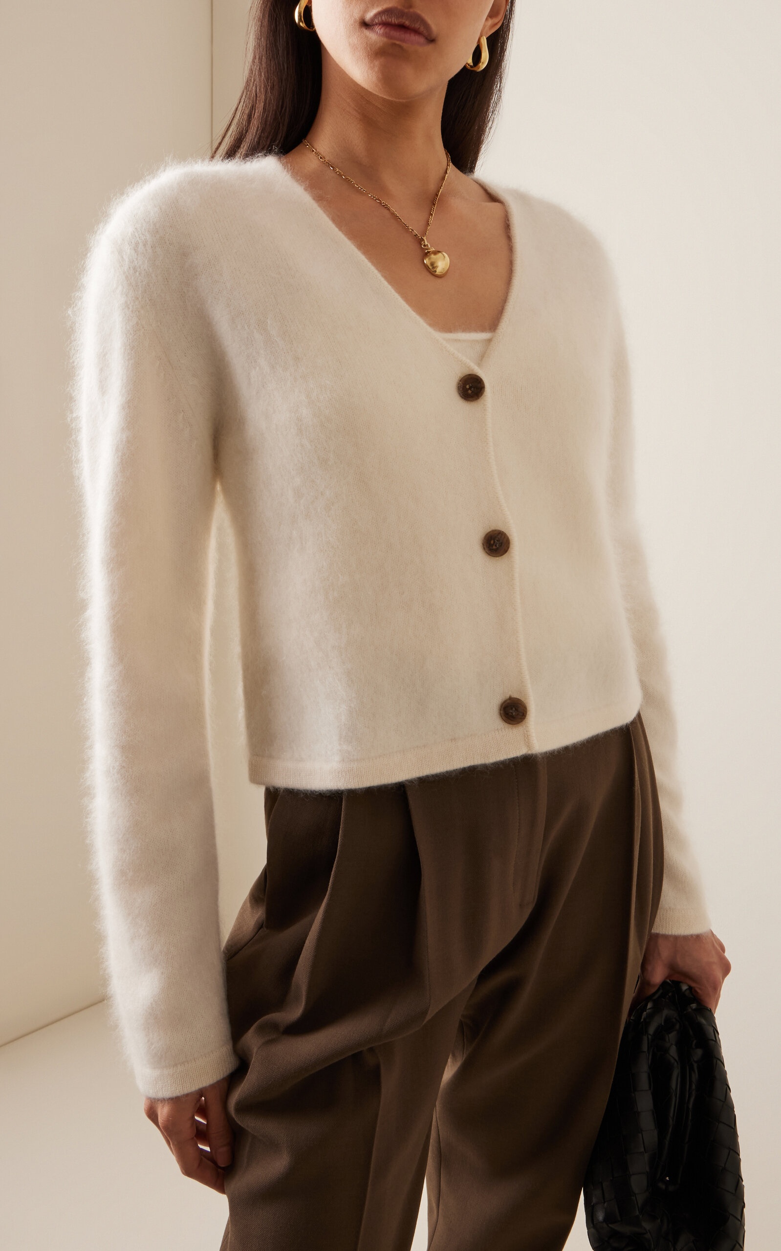 Filippa Cashmere Cardigan ivory - 3
