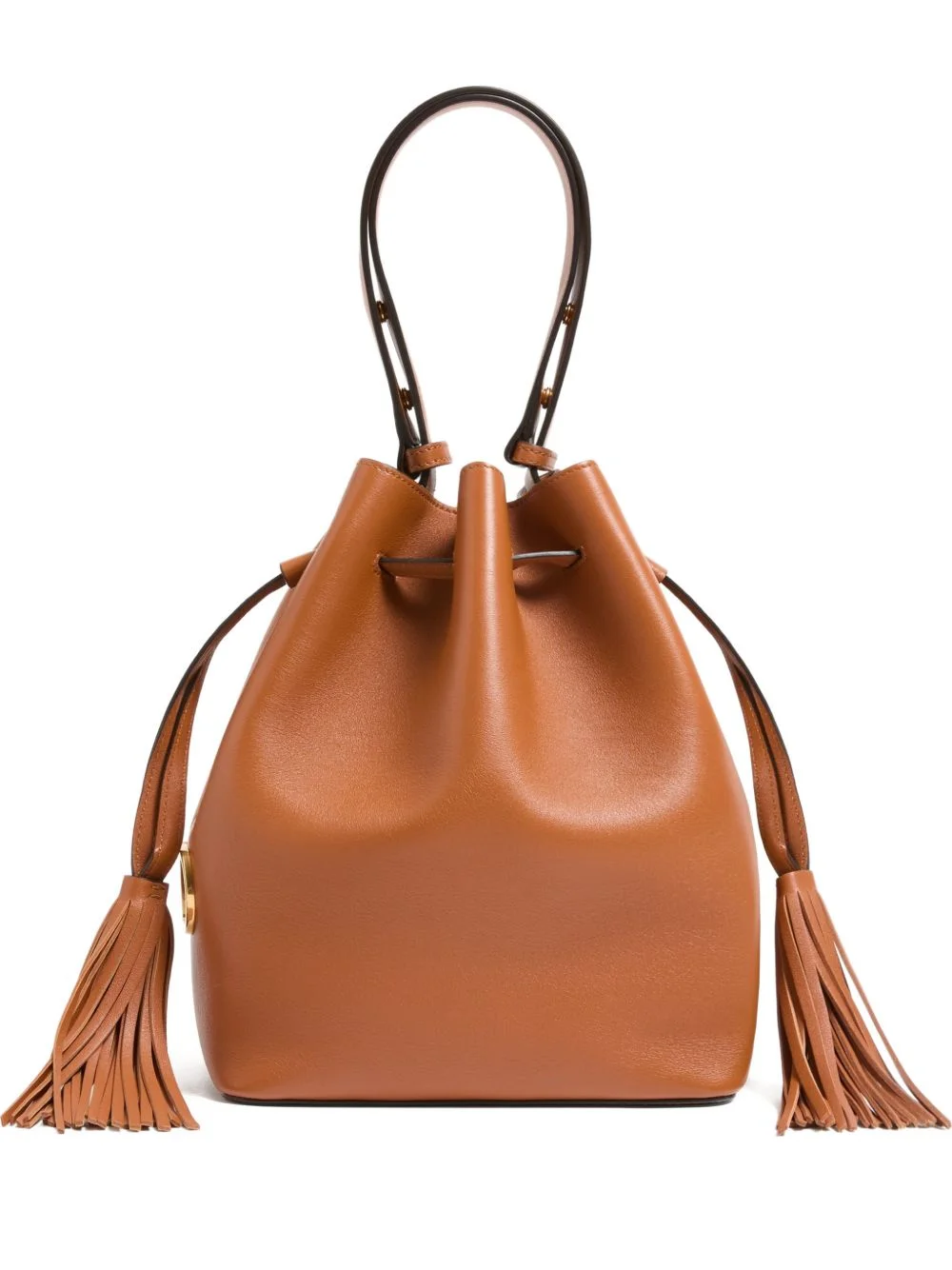 medium tassel logo bucket bag - 1