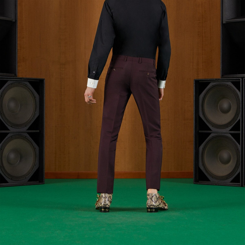 Mohair wool formal suit 10