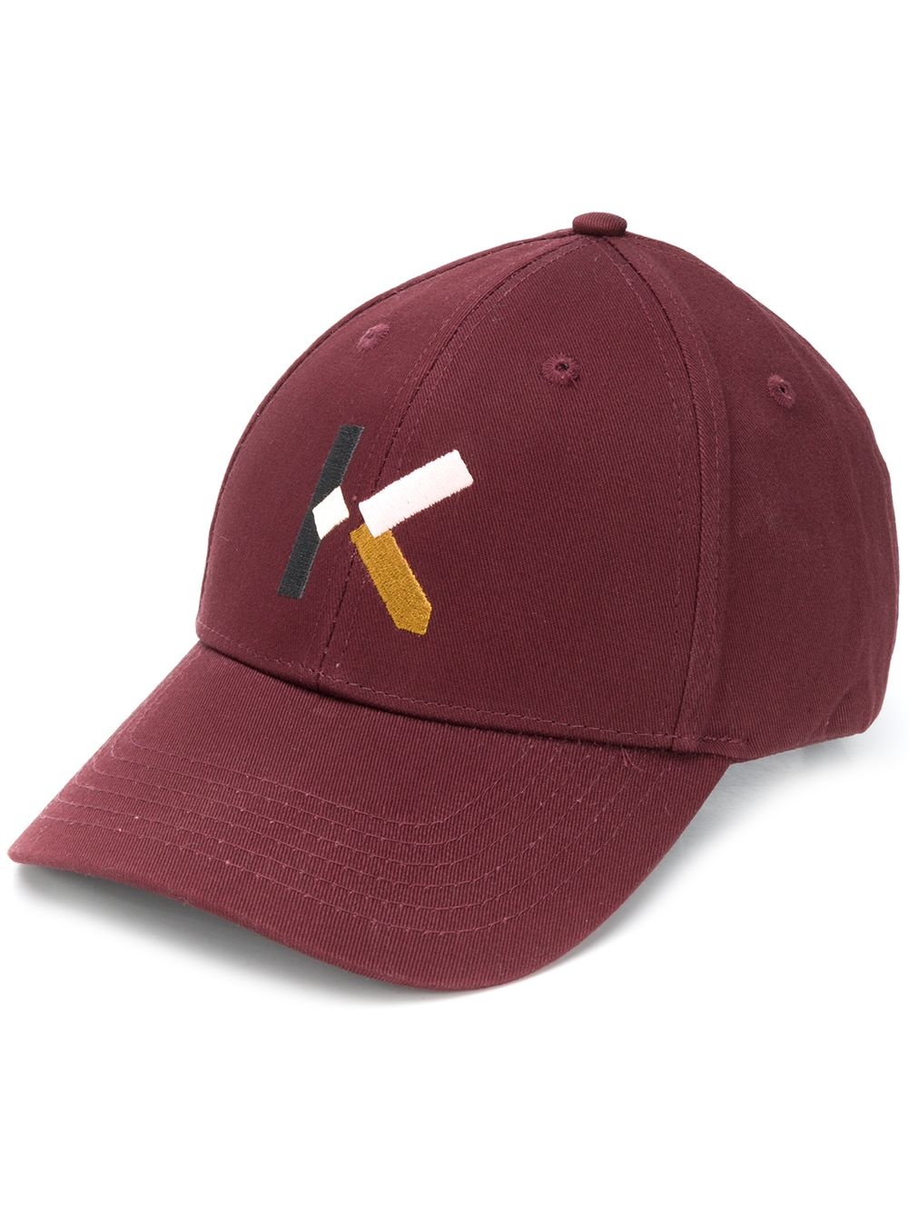 logo embroidered cap - 1