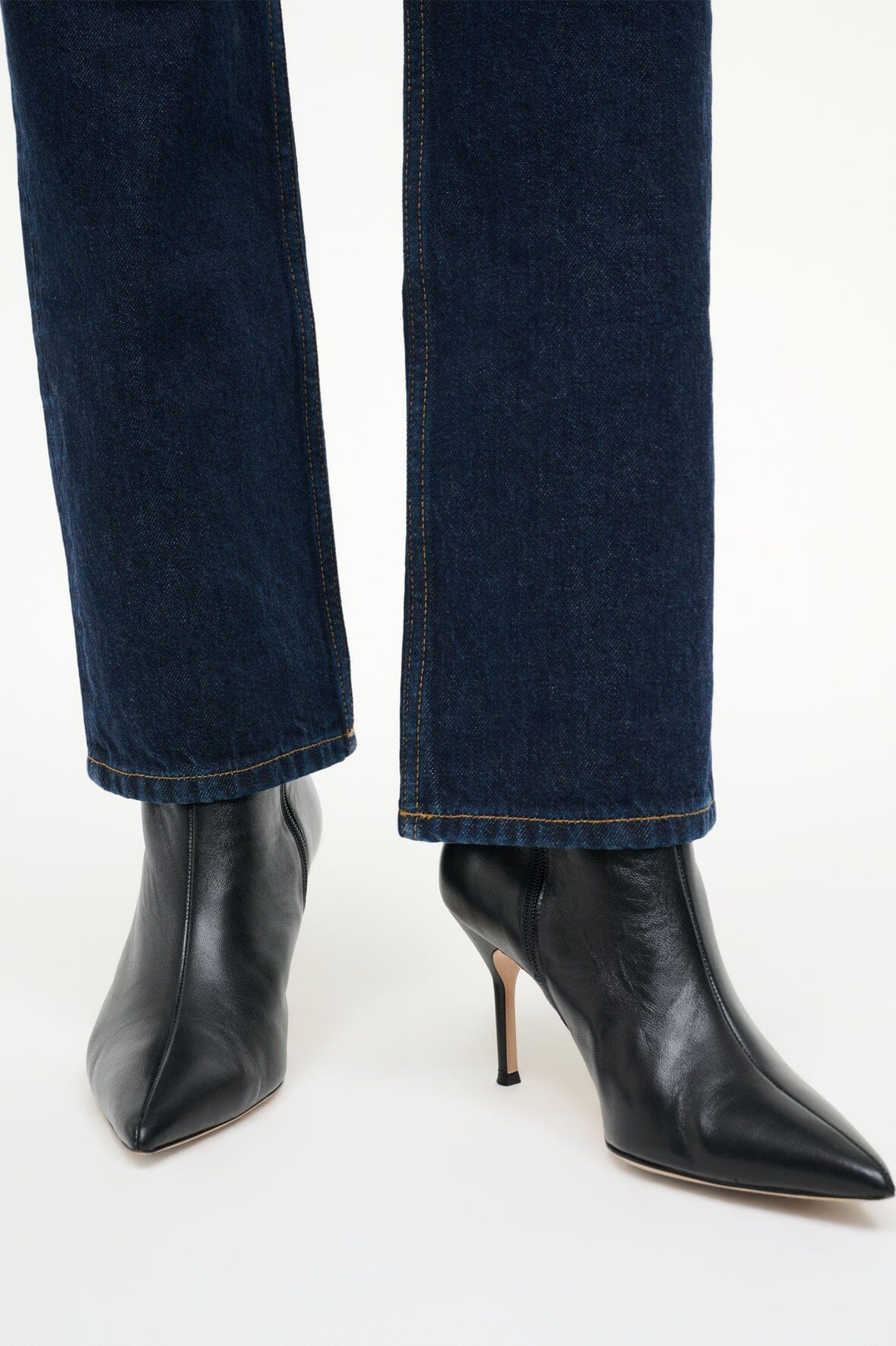STAUD SEBASTIAN ANKLE BOOT BLACK - 6