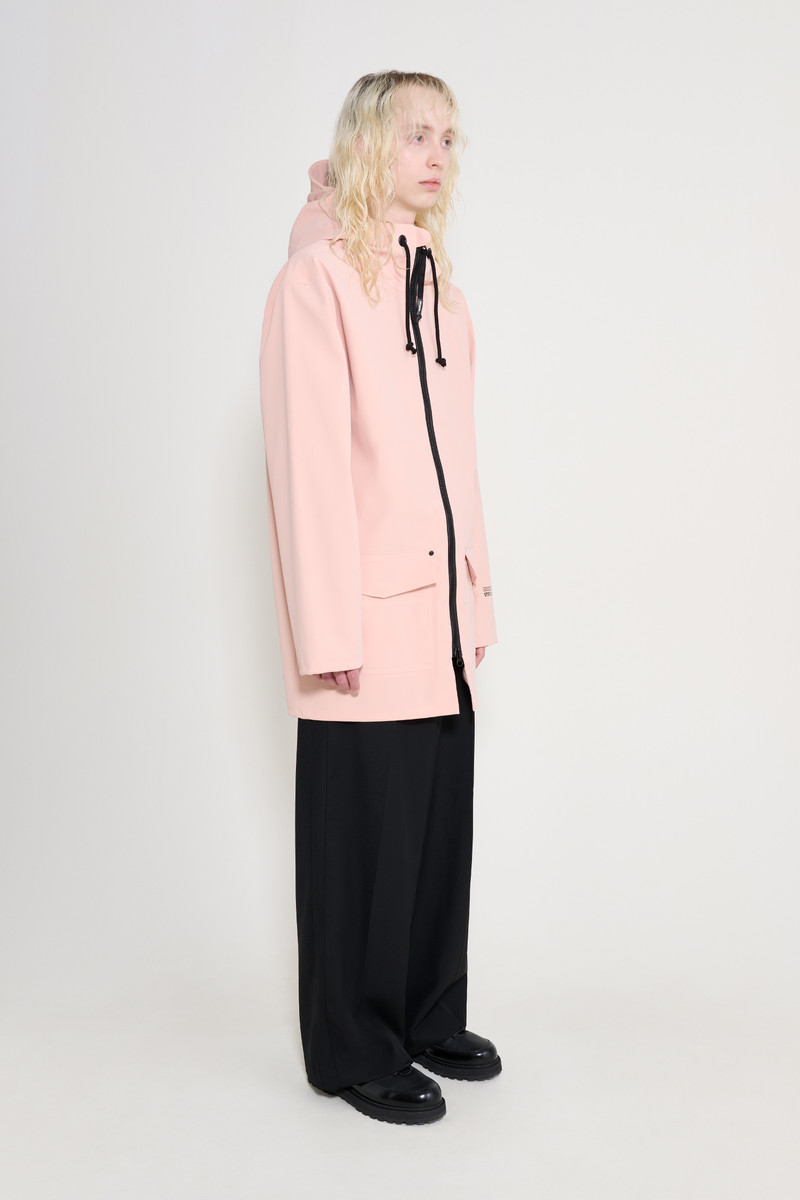 Stockholm Patch Raincoat Pale Pink 3