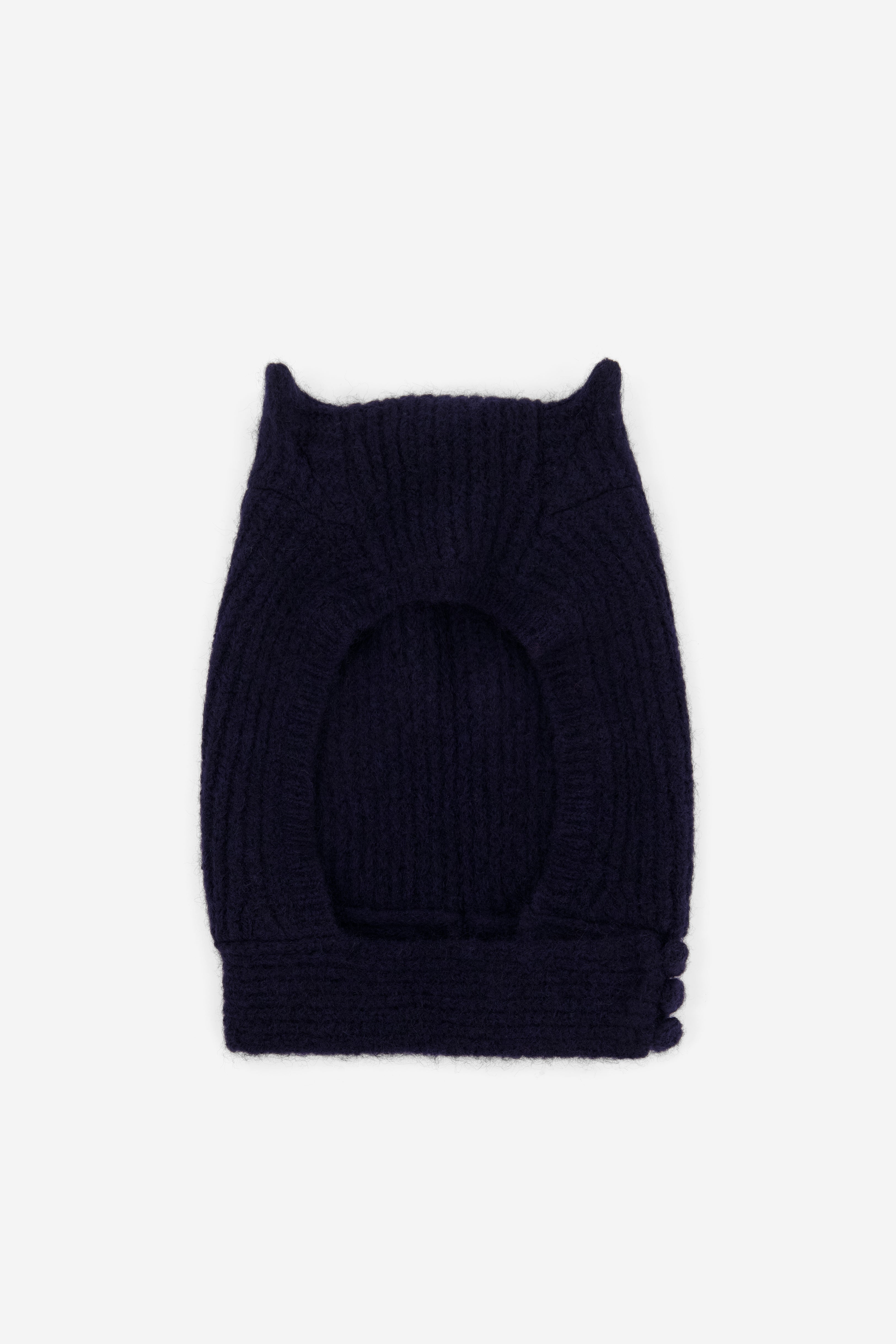 Knitted Horn Beanie - 4
