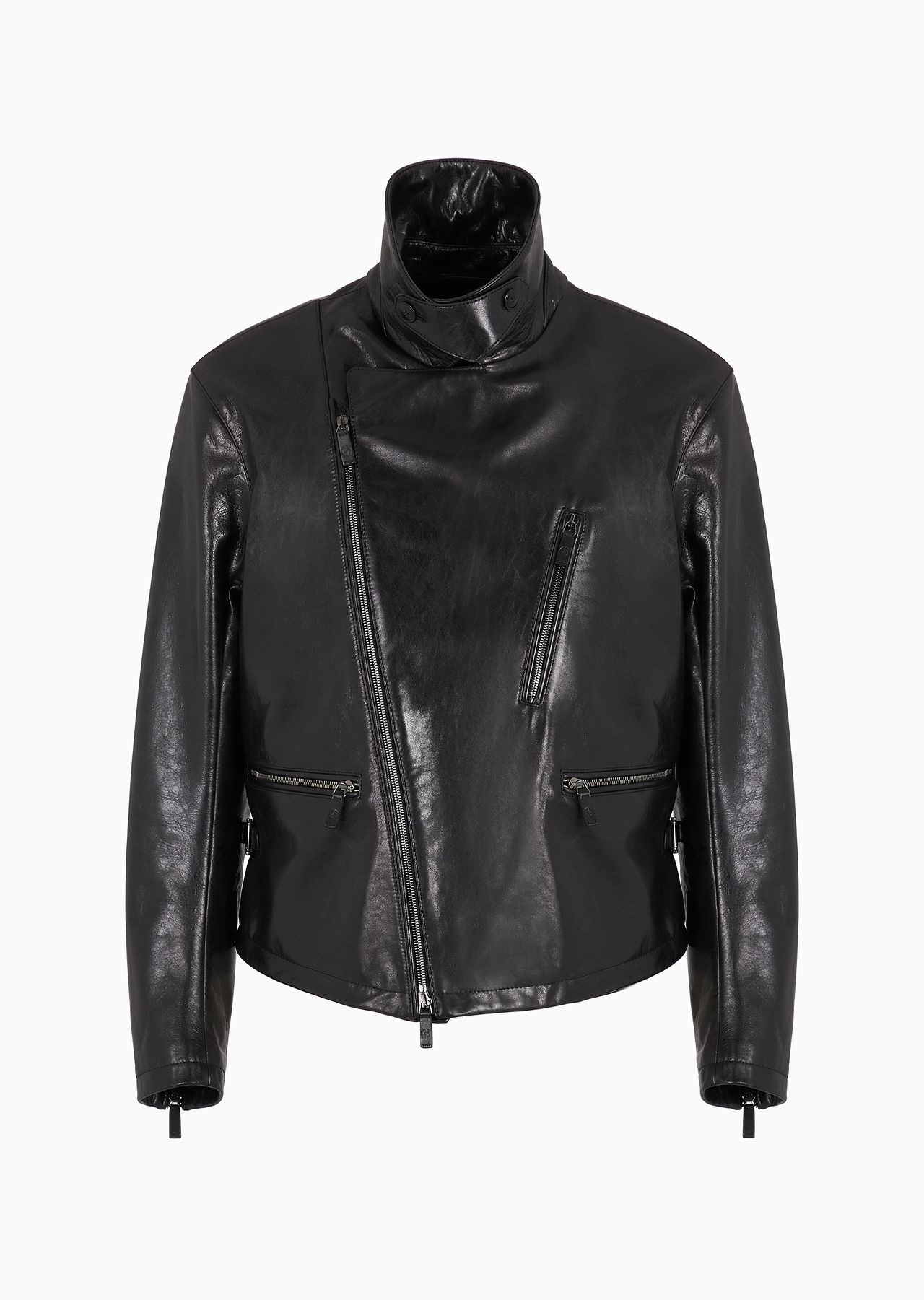 Nappa leather biker jacket - 1