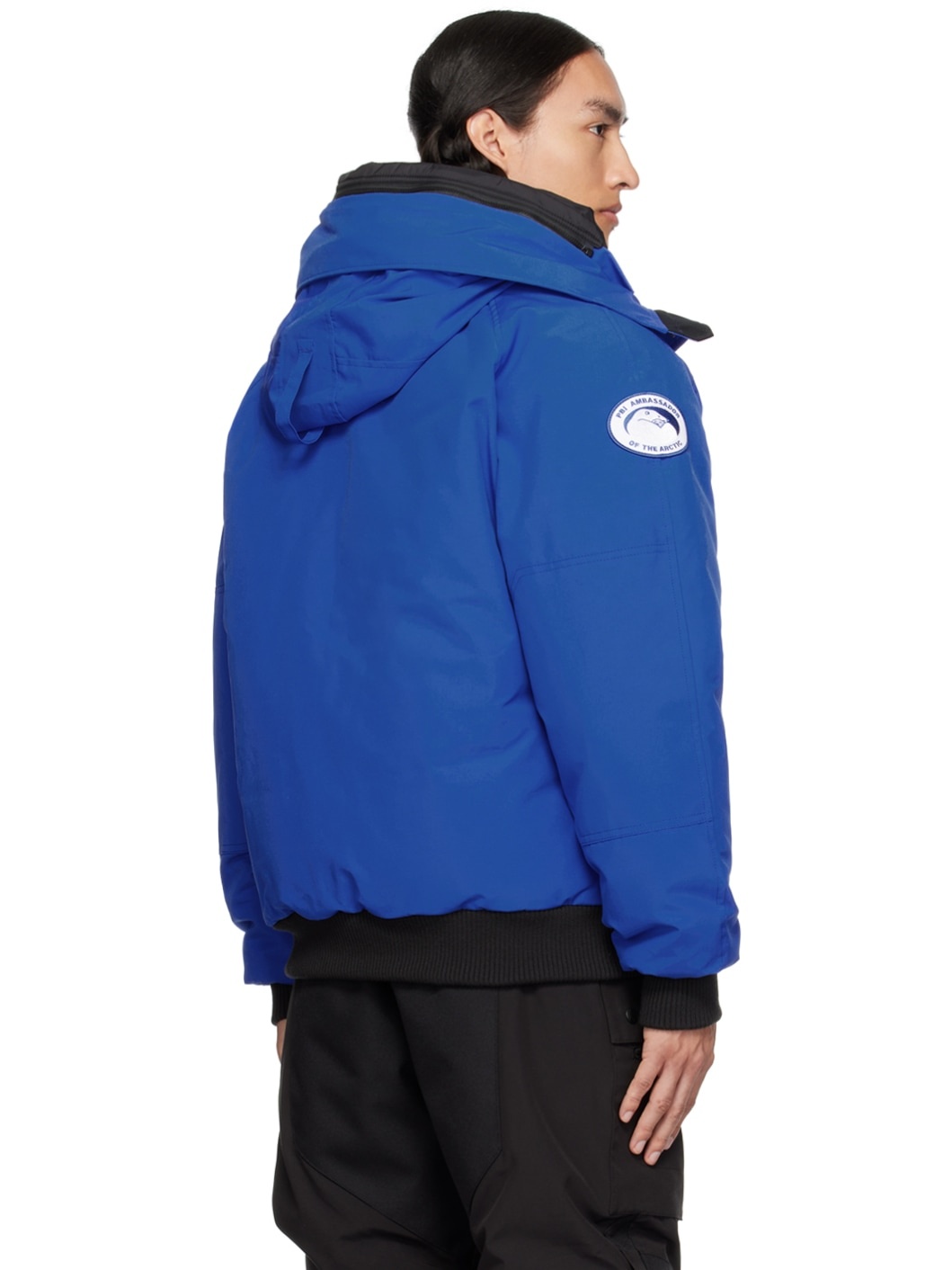Blue Chilliwack Bomber Down Jacket - 3