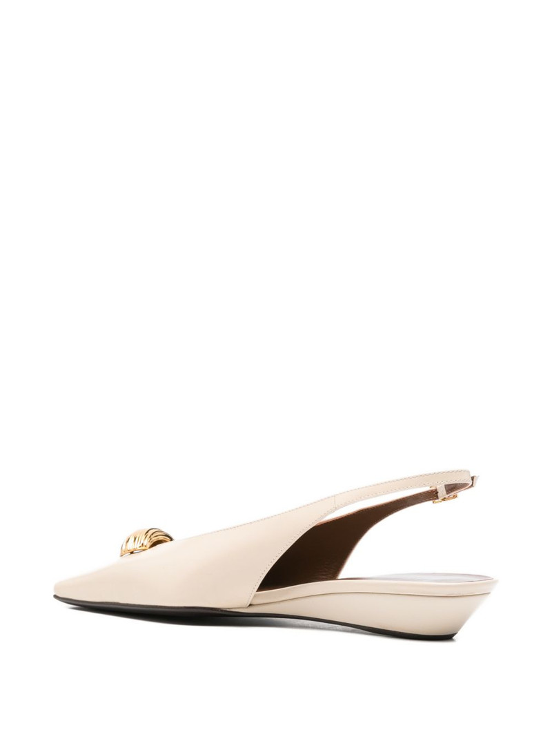 gold-tone detail sandals 3