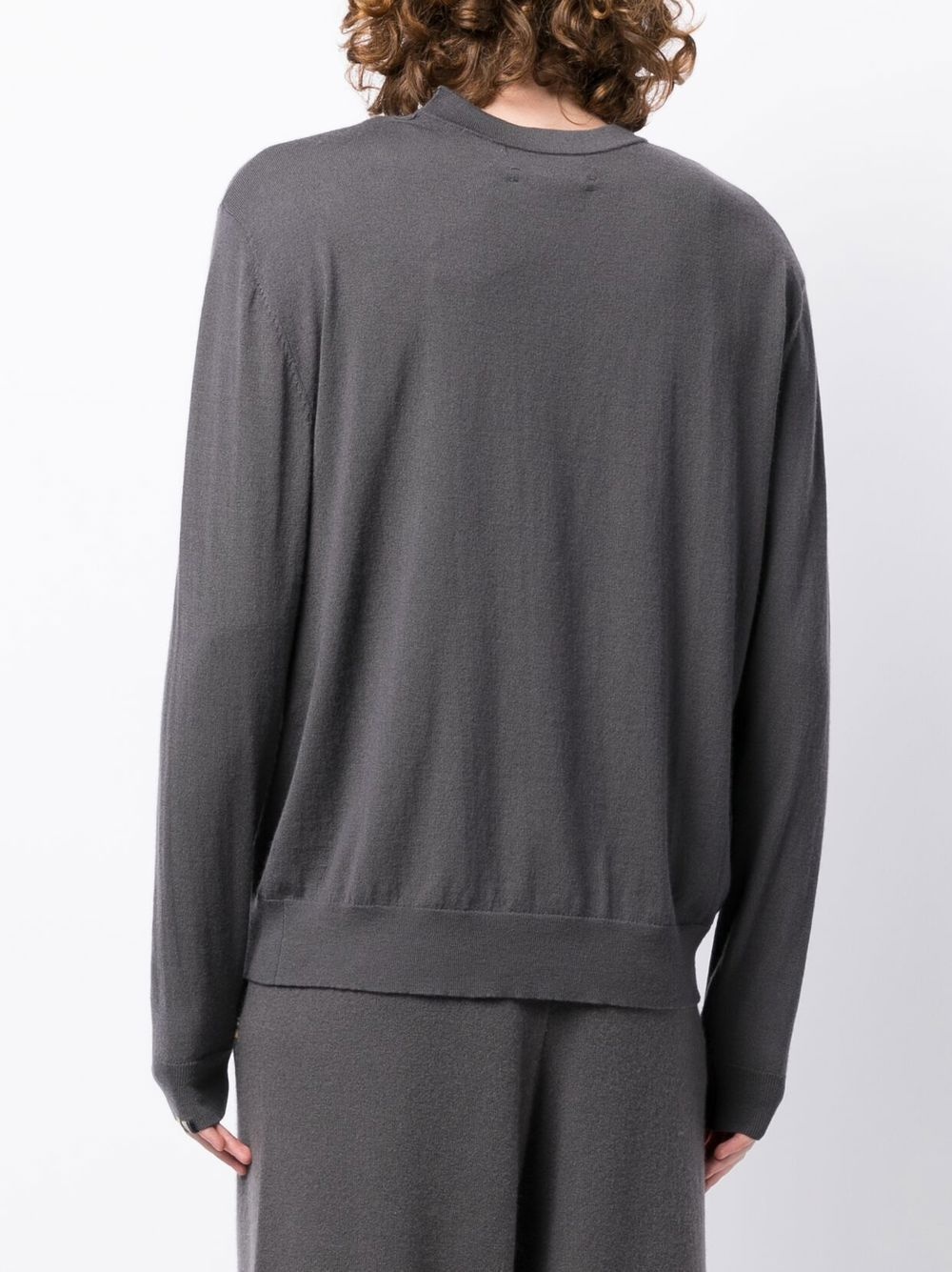 crew-neck cashmere jumper - 4