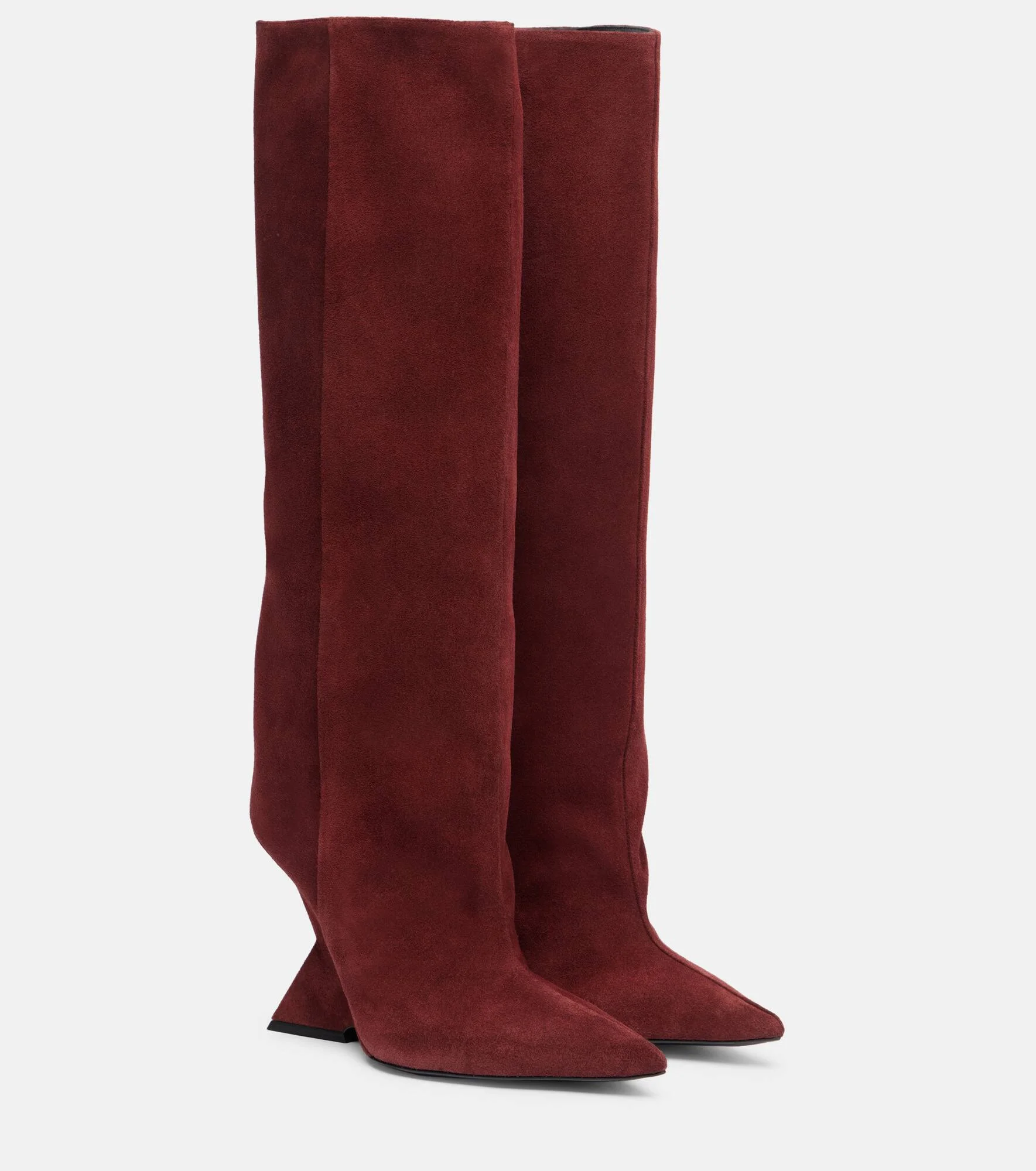 Cheope 105 suede knee-high boots - 1
