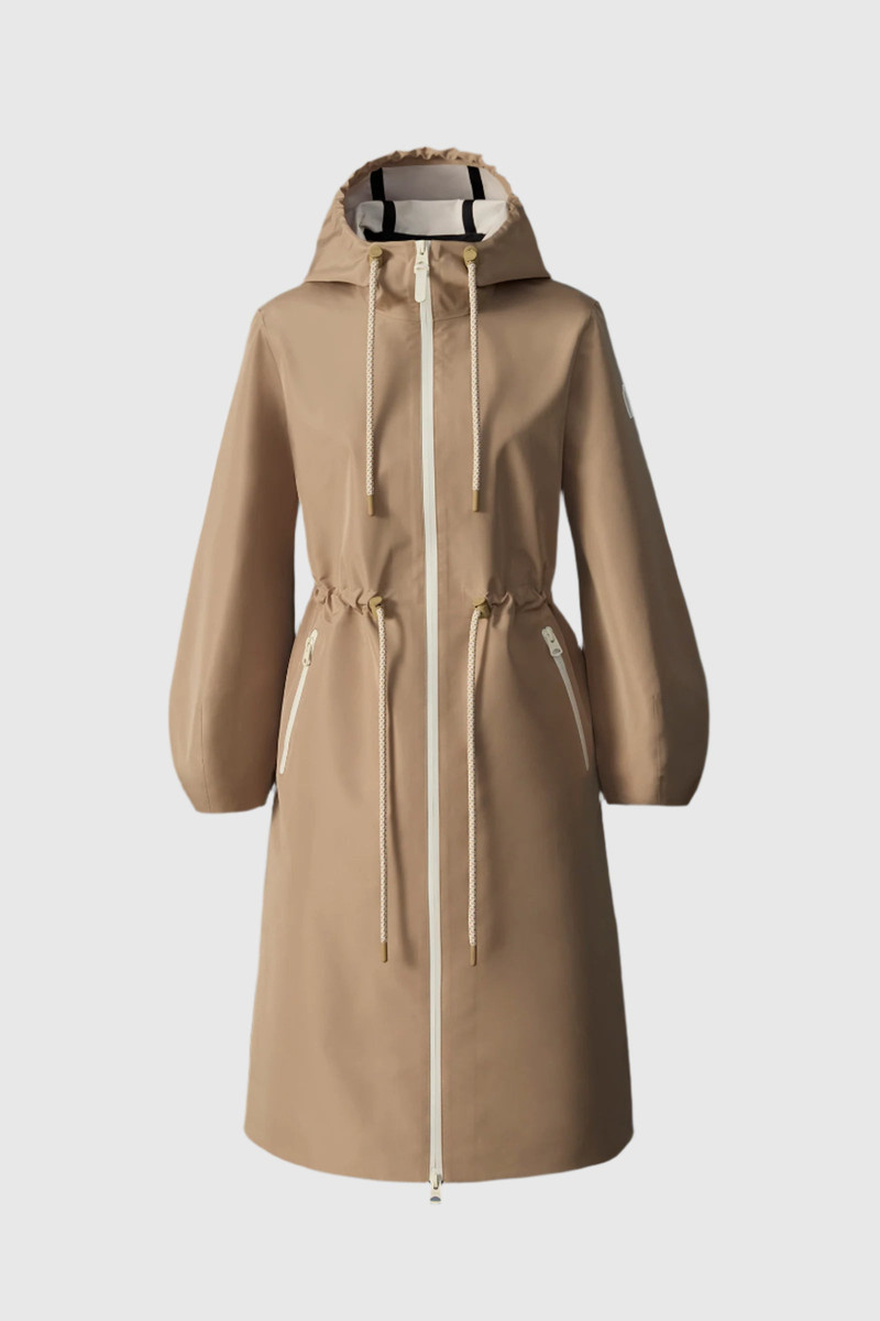 MEKELLE-Z Long Recycled Technical Rain Coat 1