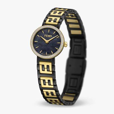 FENDI 19 MM - Watch with FF logo bracelet outlook