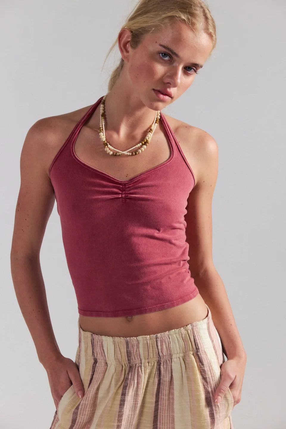 We The Free Sweetheart Halter Top - 1