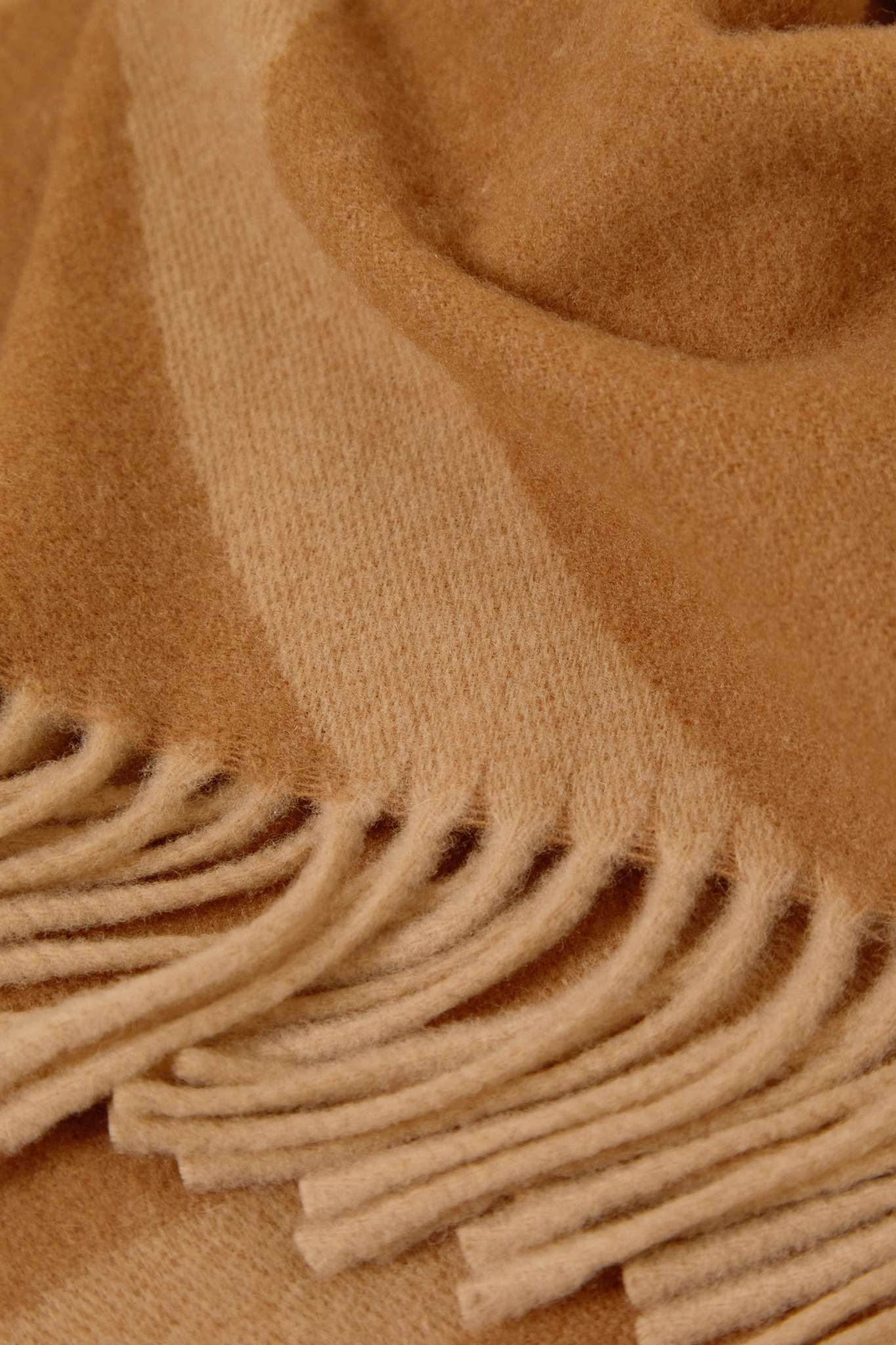 Fringed wool scarf - 3