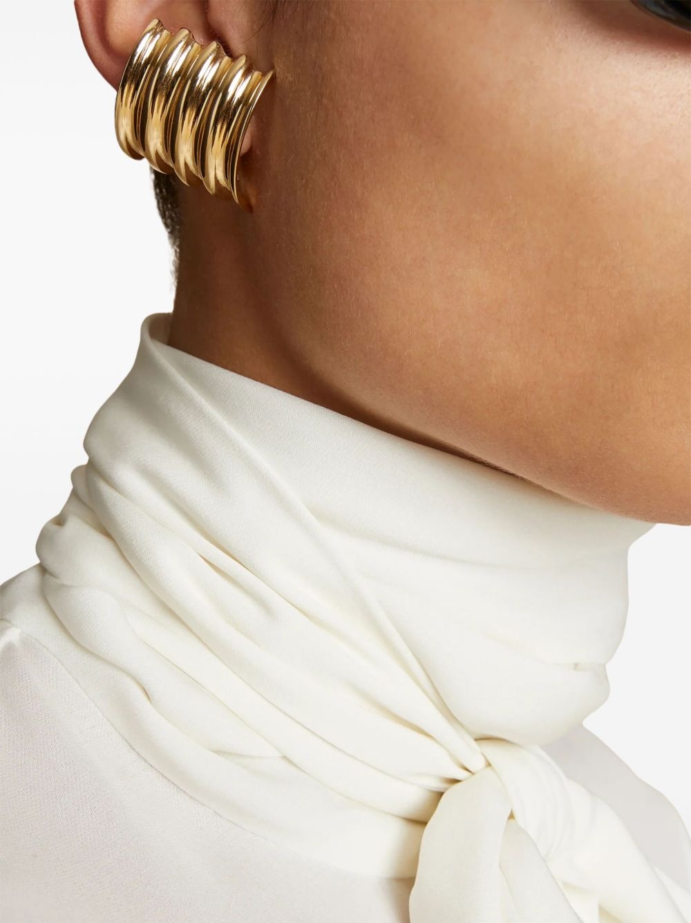 Small Julius Panel earrings - 3