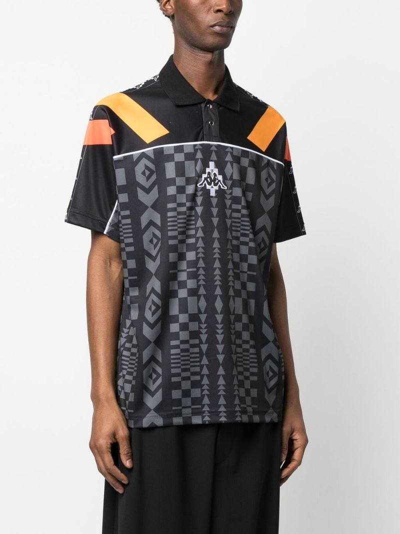 x KAPPA logo-patch polo shirt - 3