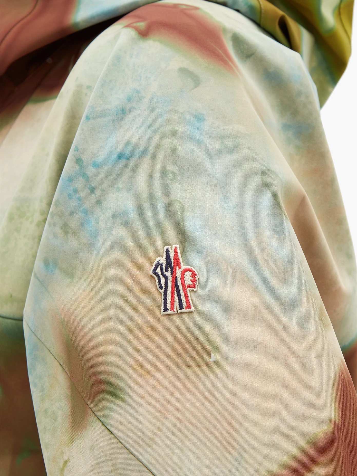 Tie dye-effect technical shell jacket - 3