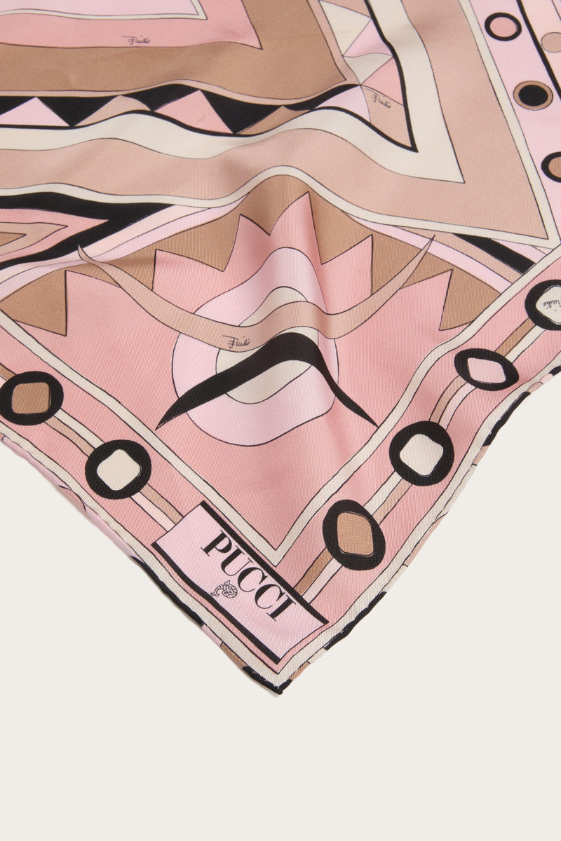 VIVARA PRINT SMALL SILK CARRÈ 3