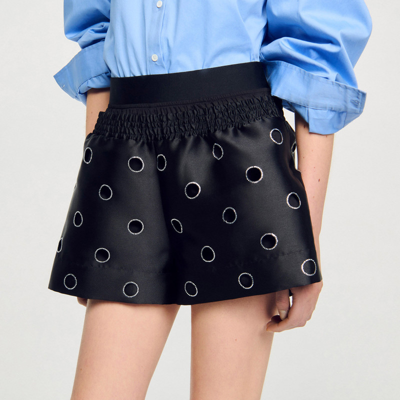 RHINESTONE SHORTS 4