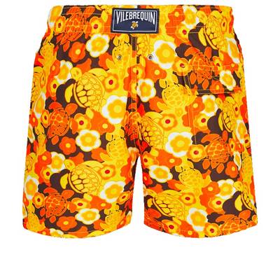 Vilebrequin Men Swim Trunks 1976 Sun Turtles outlook