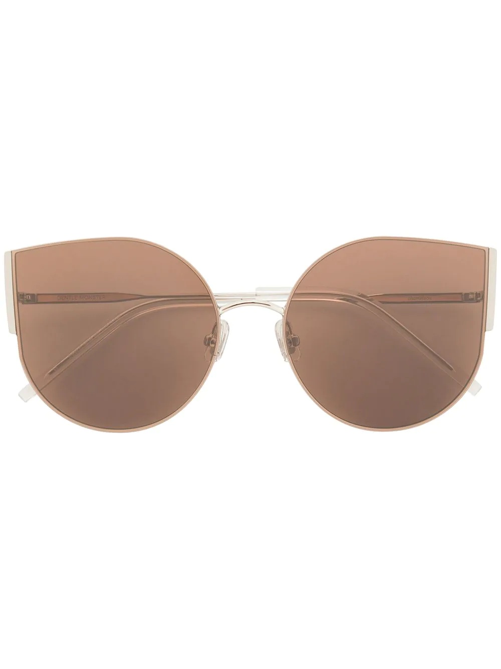 Chameleon 02(BR) cat-eye frame sunglasses - 1