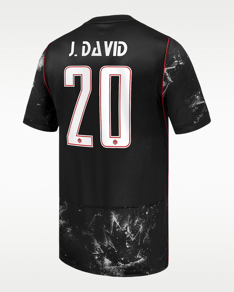 Jonathan David Canada Soccer 2026 Stadium Away Men's Nike Dri-FIT Soccer Jersey 1