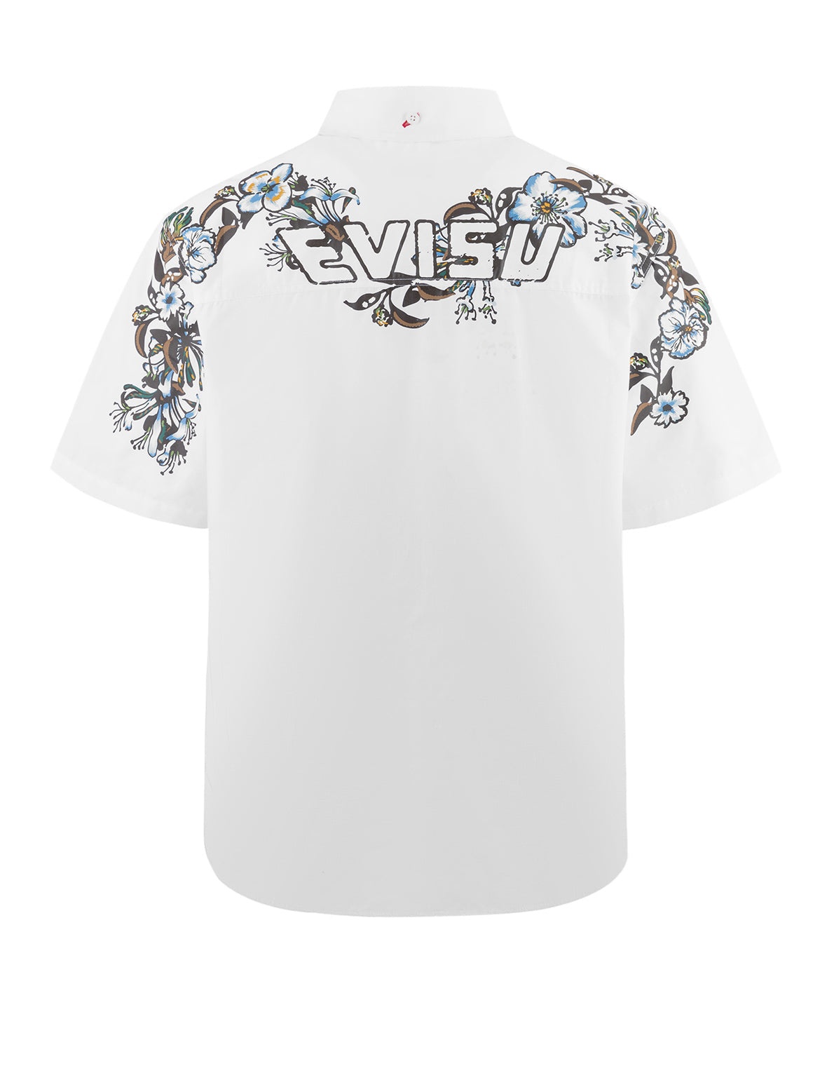 Floral and Logo Daicock Print Relax Fit Short-Sleeve Shirt - 11