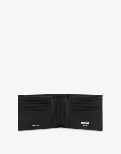 Moschino MOSCHINO COUTURE LEATHER WALLET outlook