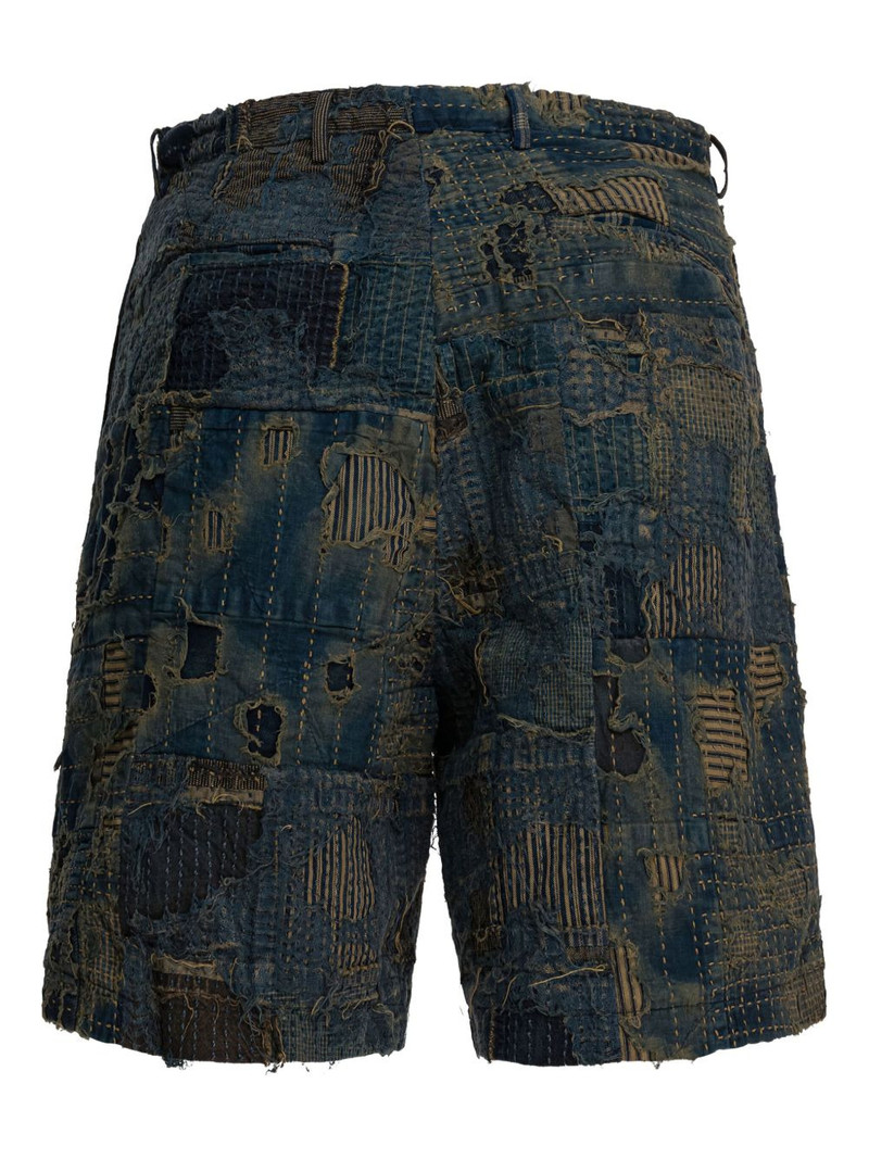 Kapital patchwork shorts outlook