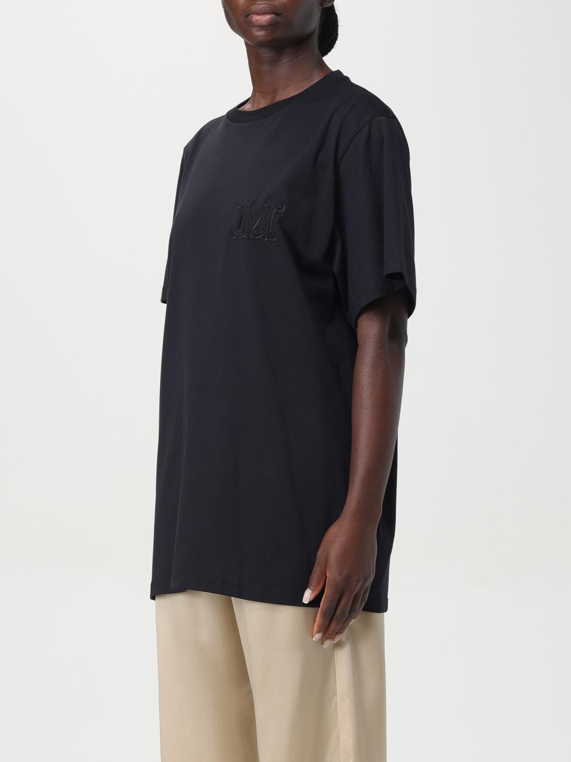 Max Mara T-Shirt Woman Black - 3