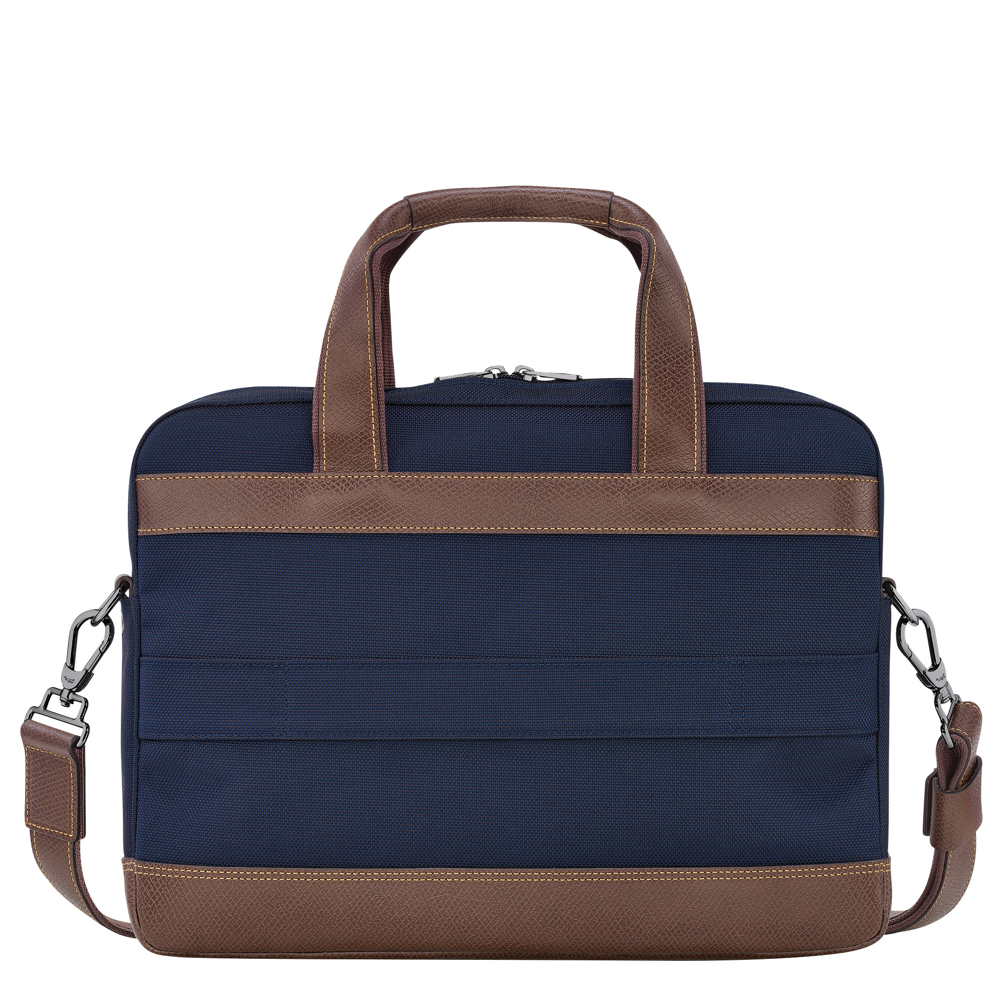 Boxford S Briefcase Blue - Canvas - 4
