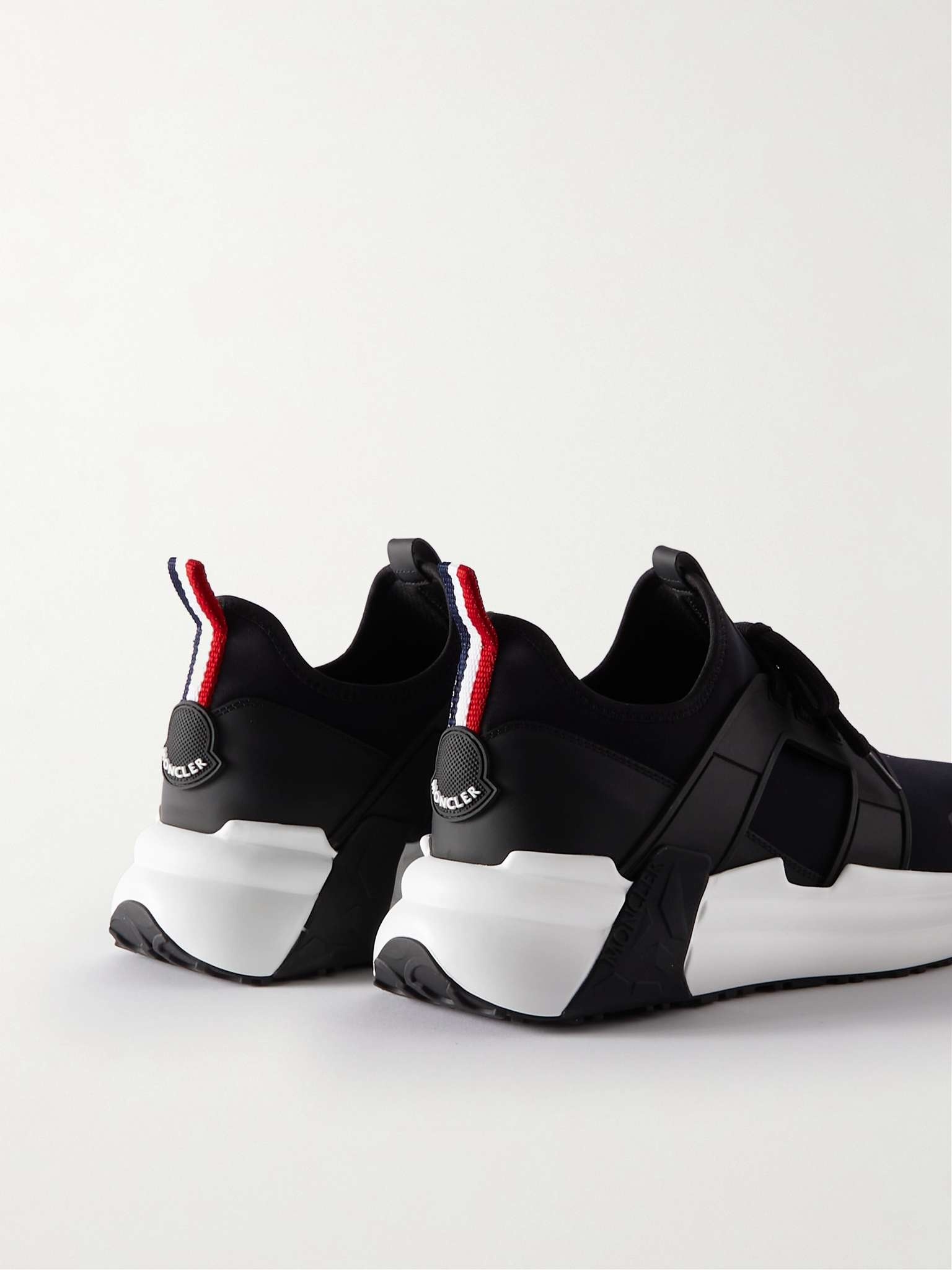 Lunarove Rubber and Leather-Trimmed Neoprene Sneakers - 5