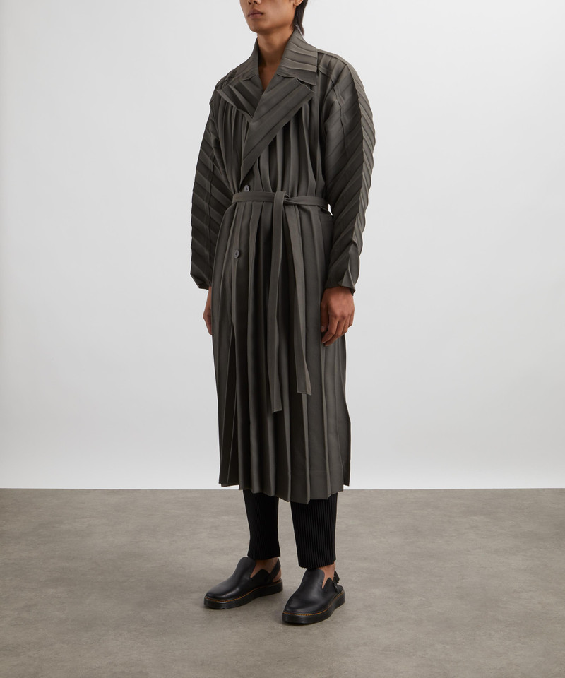 Charcoal EDGE Trench Coat 3