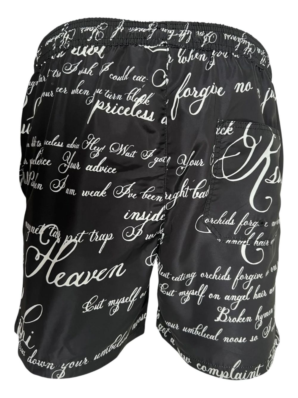 text-print shorts - 2