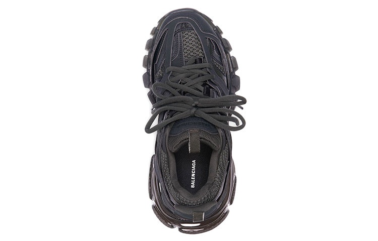 (WMNS) Balenciaga Track Sneaker 'Clear Sole - Black' 647741W3BM21000 - 4