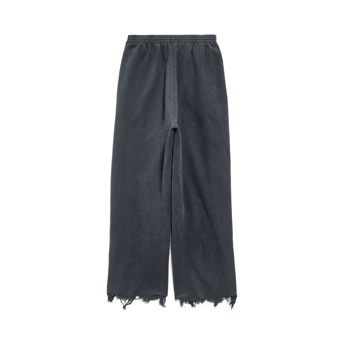 Balenciaga Nail Polish Cropped Sweatpants in Faded Black - 9