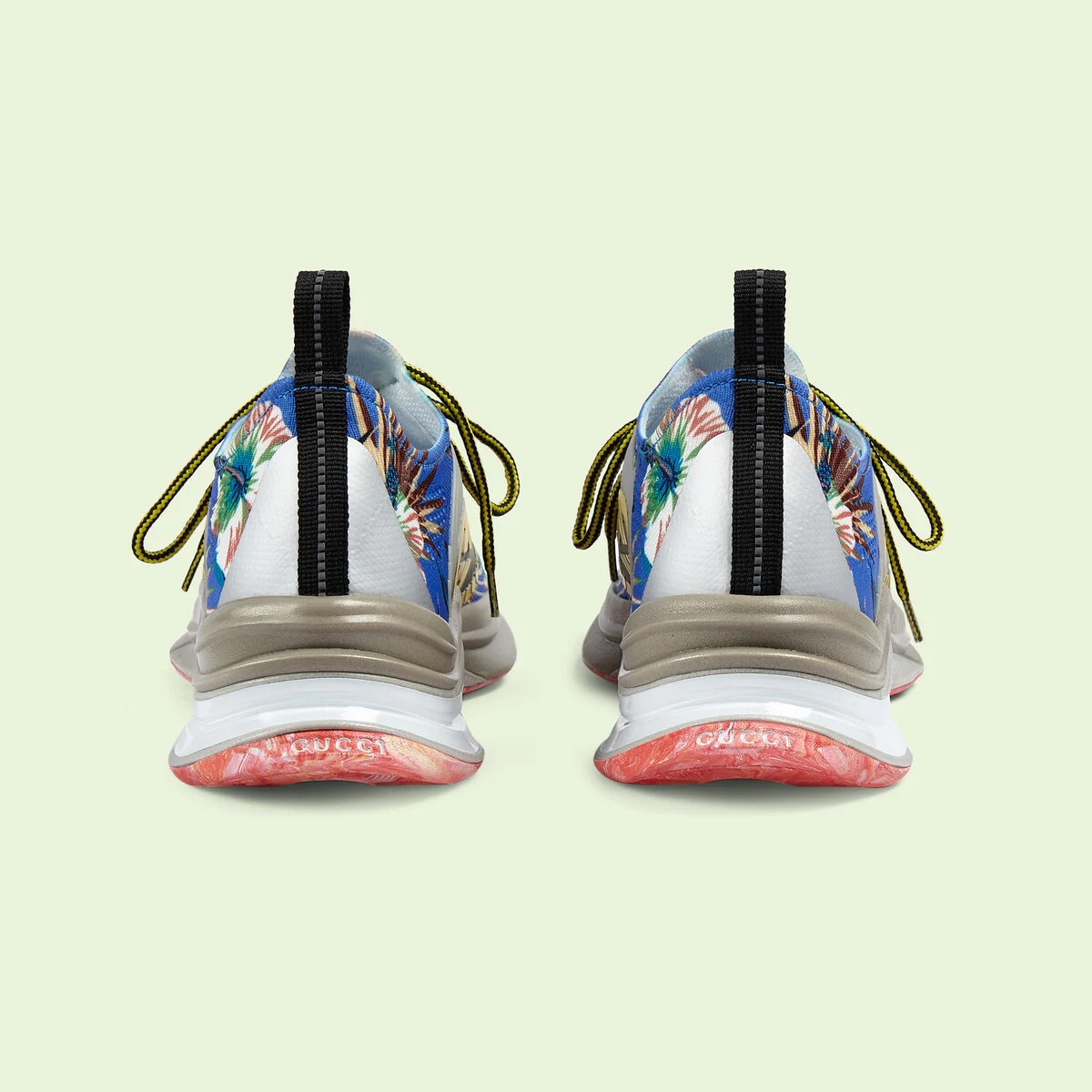 Men's Gucci Run floral sneaker - 4