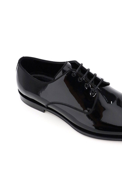 Dolce & Gabbana PATENT LEATHER LACE-UP SHOES outlook