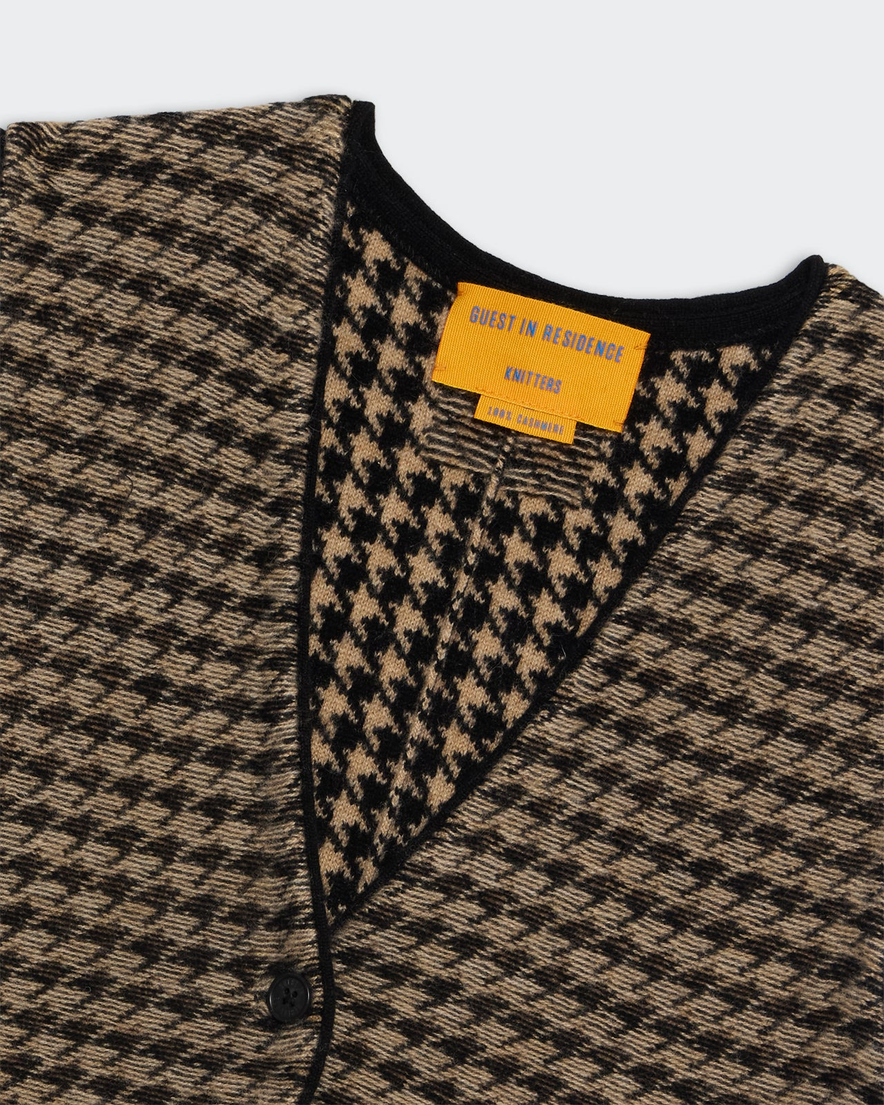 Houndstooth Tailored Vest - 2