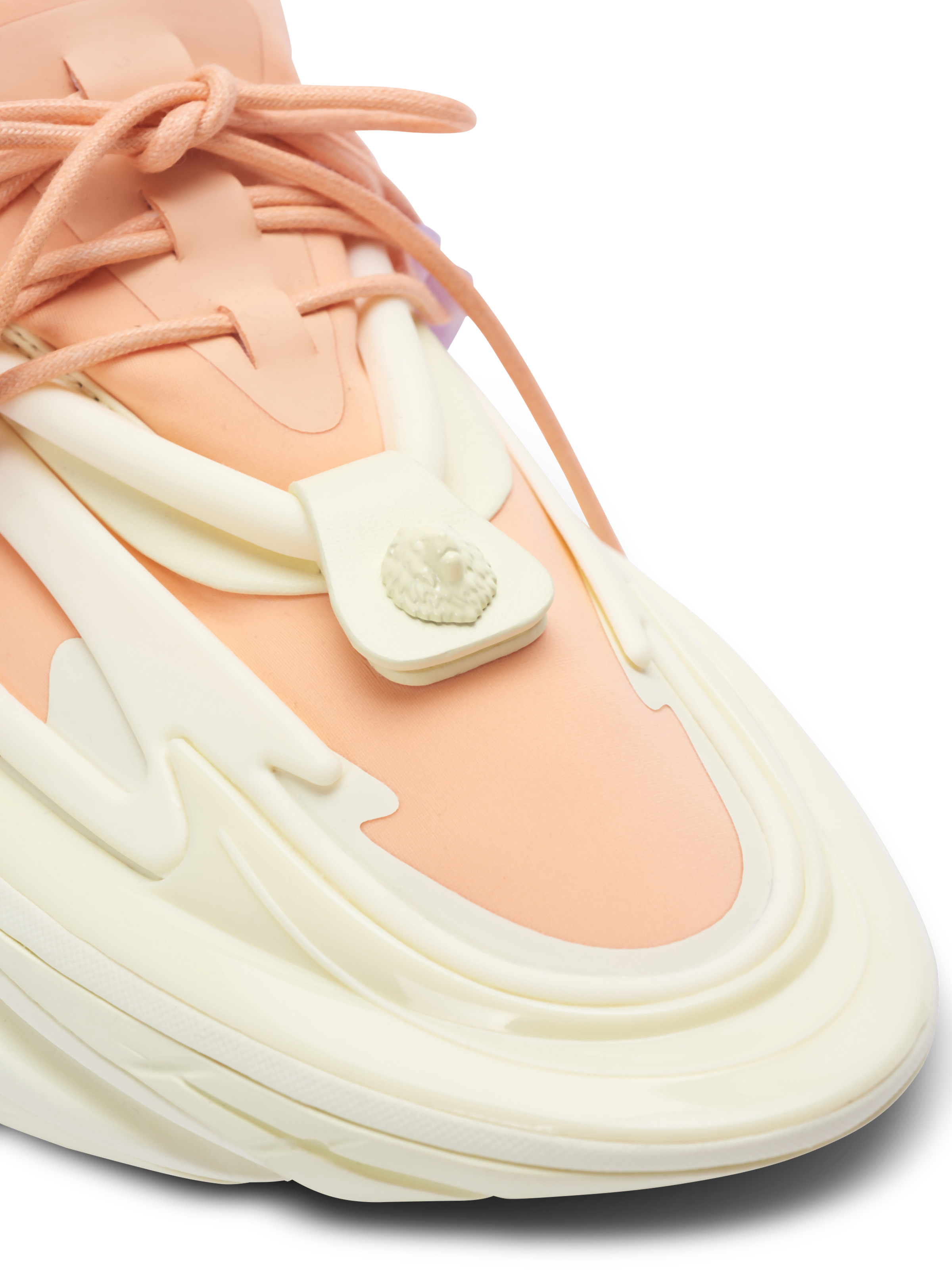 Unicorn low-top sneakers in neoprene and calfskin - 7