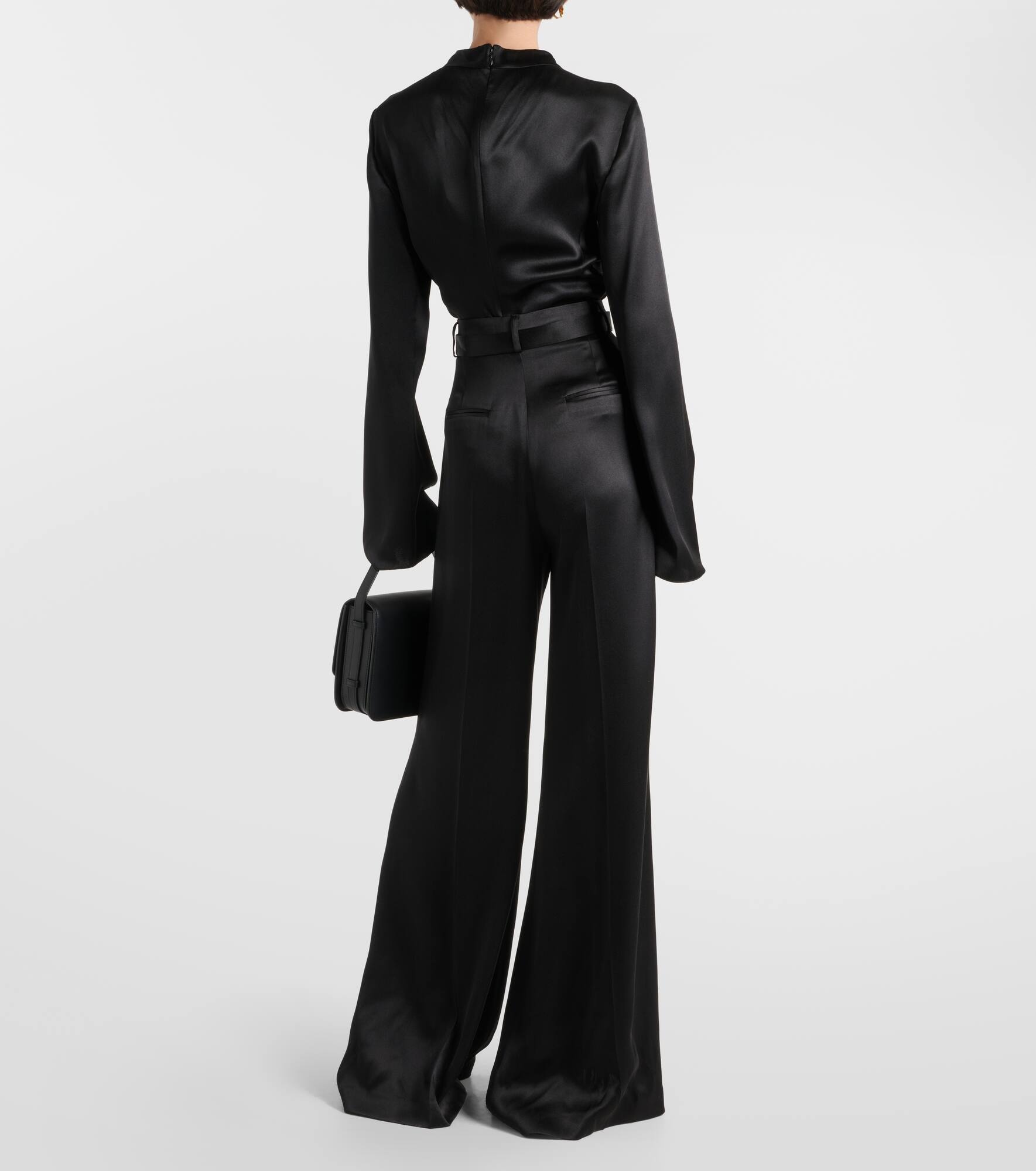 Mabon silk wide-leg pants - 3