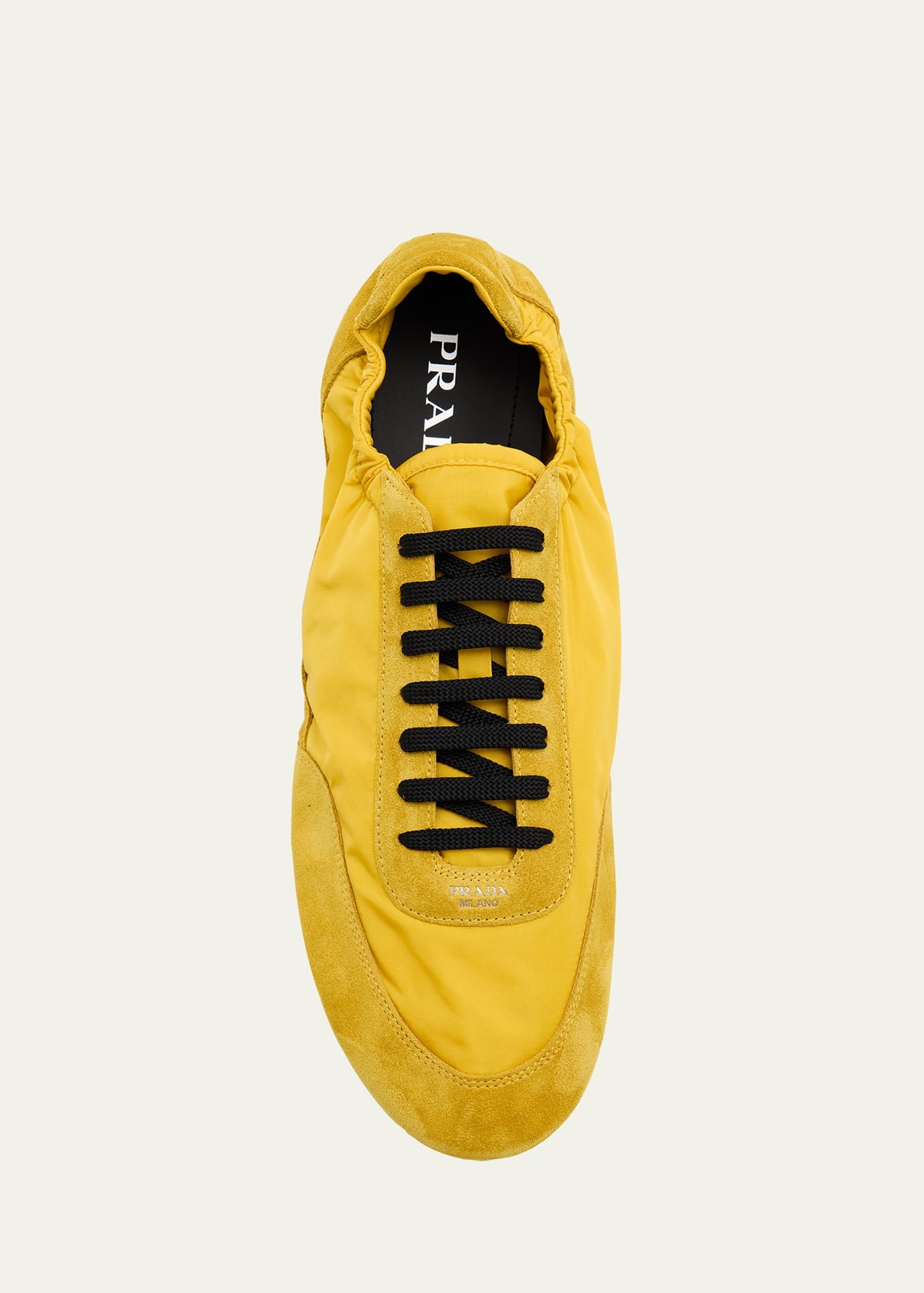 Men's Collapse Nylon and Suede Low-Top Sneakers - 4