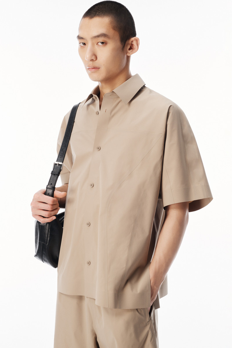 PERFORATED LOGO SHORT SLEEVE SHIRT 2
