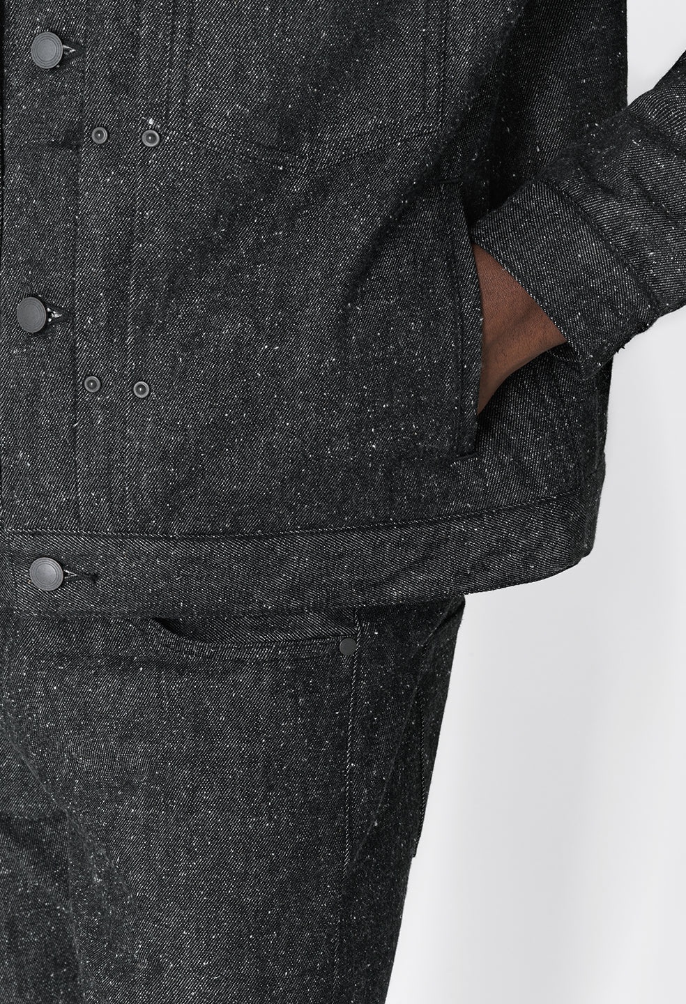 SILK NOIL CROPPED THUMPER JACKET TYPE II - 7