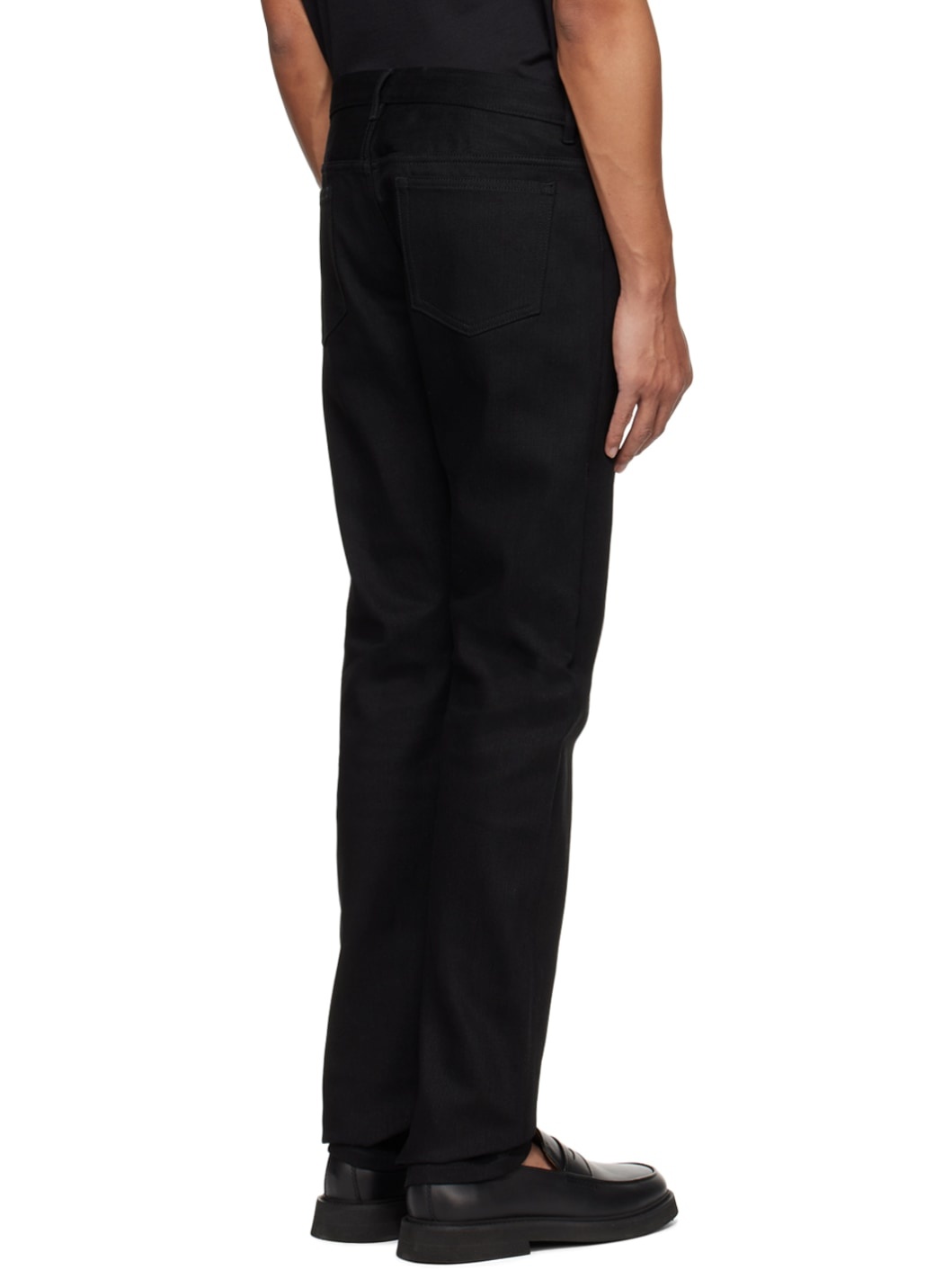 Black Petit Standard Jeans - 3