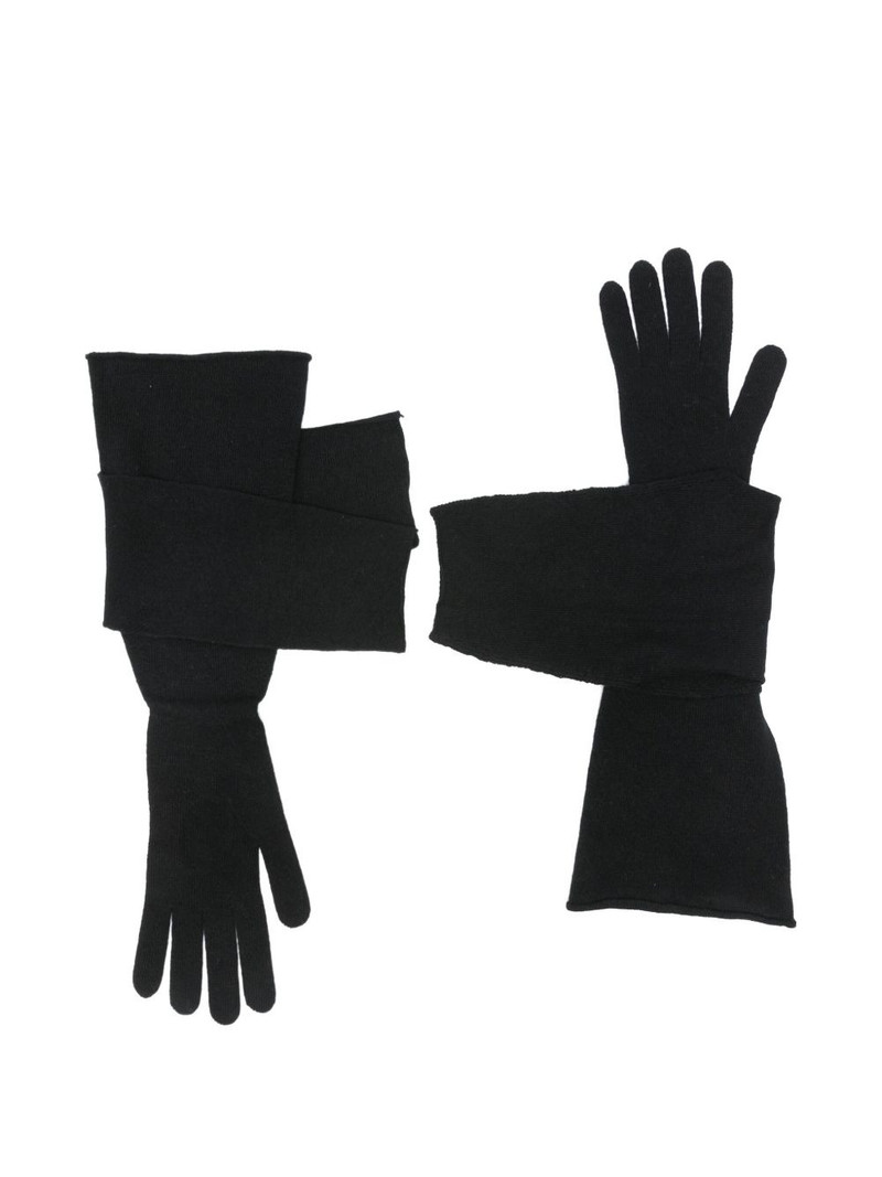 Moschino wool gloves outlook