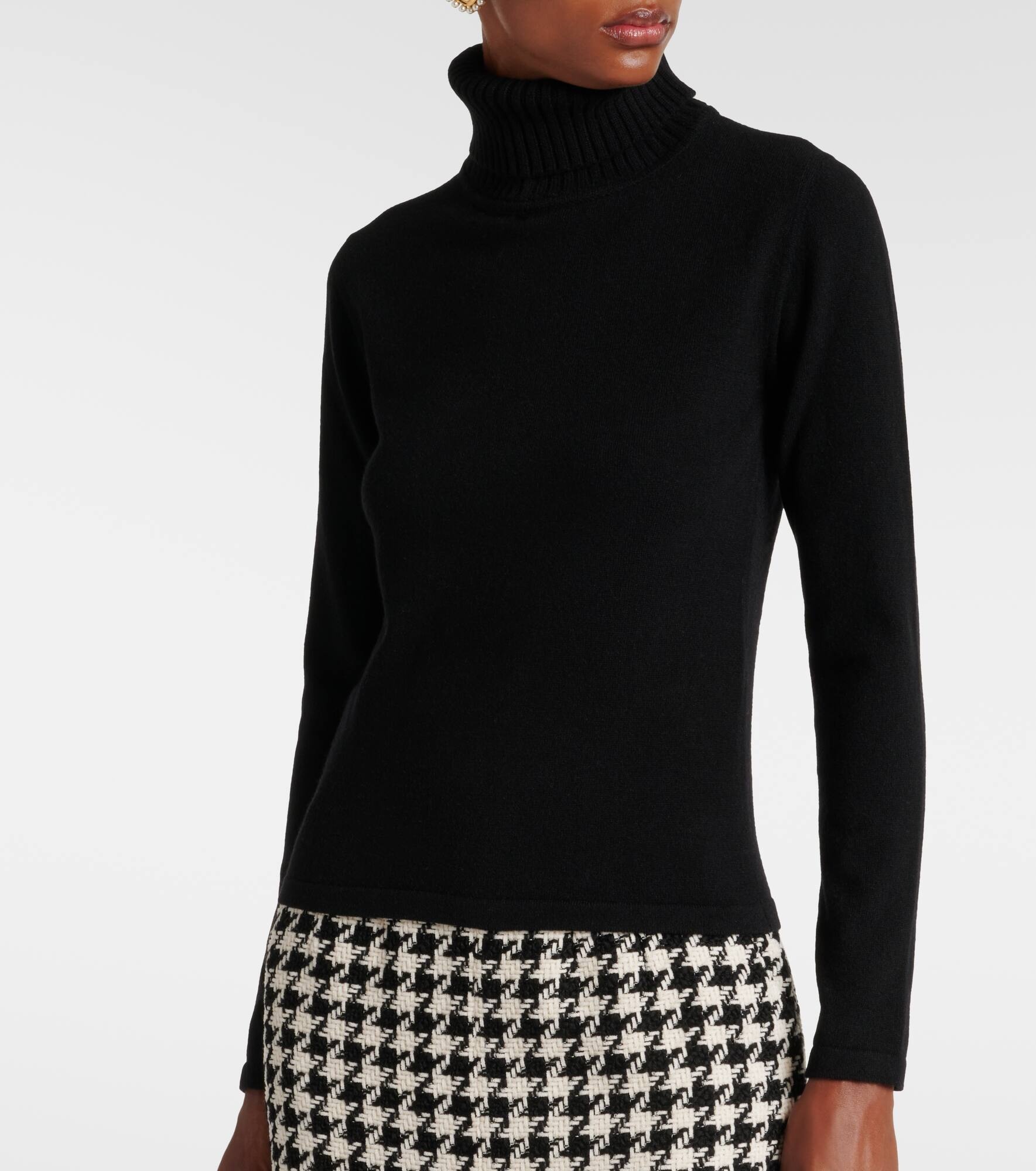 Cashmere turtleneck sweater - 4
