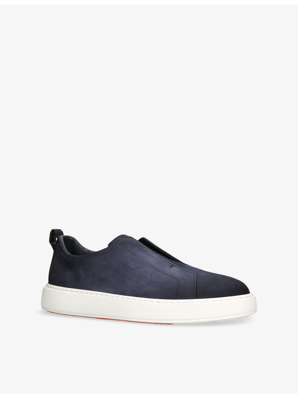 Clean Icon Branded Suede Trainers - 3