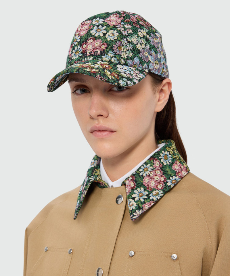 Multicolor baseball cap with MSGM embroidery 3